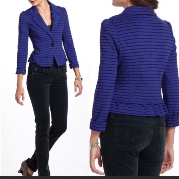 Anthropologie Cartonnier Spinnaker Blazer